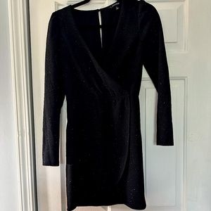 Short tight black dress